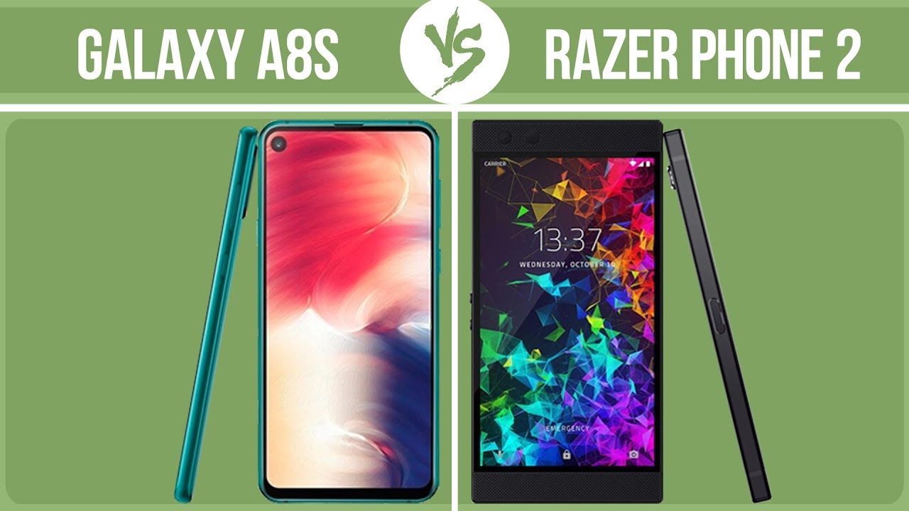 Samsung Galaxy A8s vs Razer Phone 2 ✔️