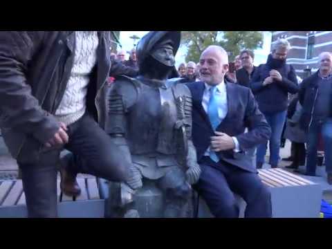 Onthulling beeld Jan van Schaffelaar en Opening Dijkje Barneveld