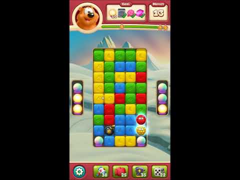 Toon Blast Level 2380 - NO BOOSTERS 🐻🐺🐱 | SKILLGAMING ✔️