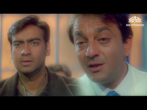 अजय देवगन और संजय दत्त का जबरदस्त सीन | राजू चाचा | Raju Chacha | HD