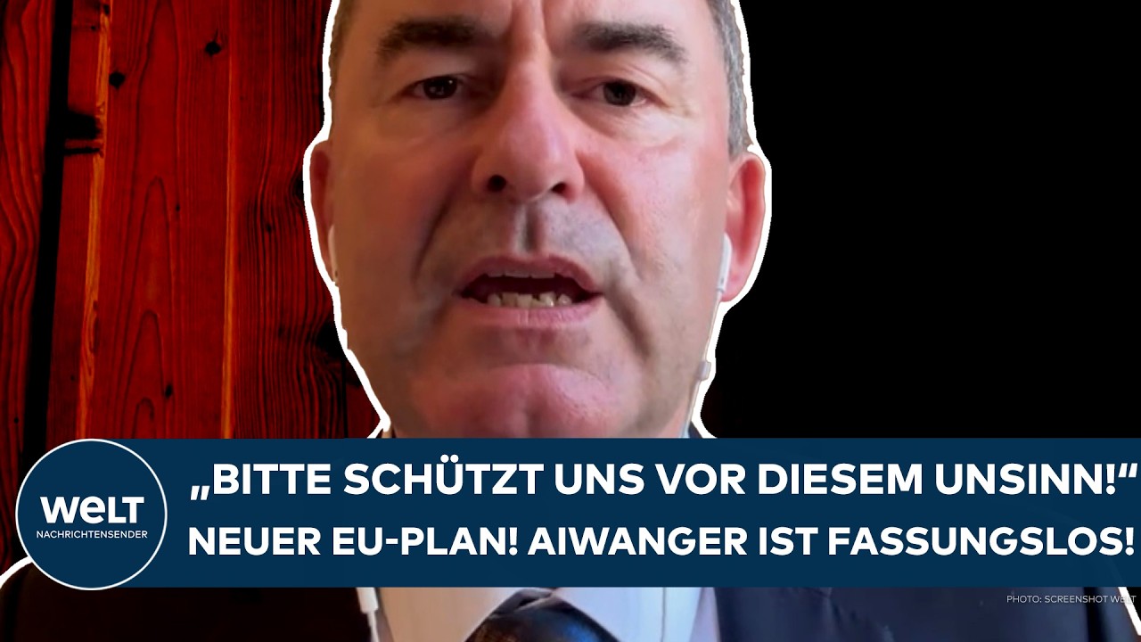 BRÜSSEL: „Oberpeinlich!“ – Hubert Aiwanger rechnet mit der EU-Klimapolitik ab!