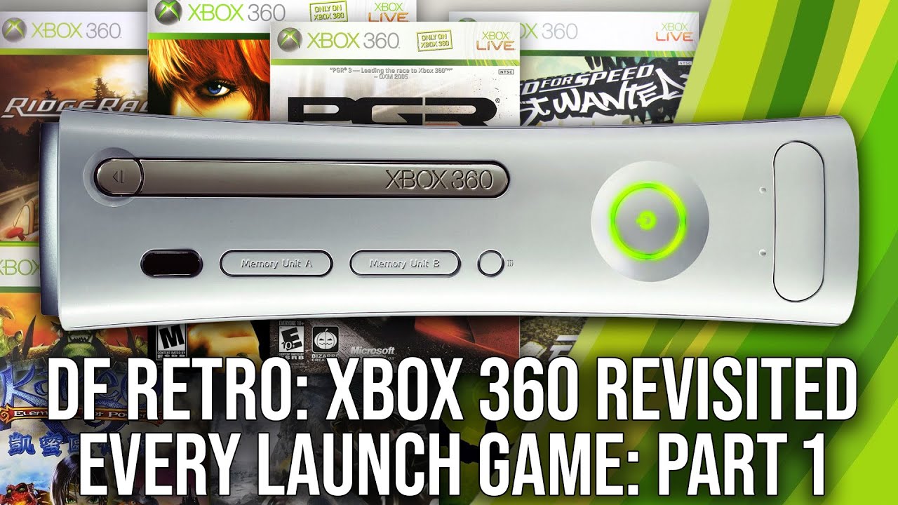 DF Retro: Xbox 360 Revisited - Every Launch Game Tested - Part 1