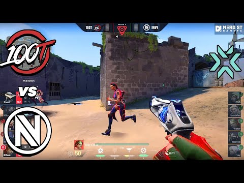 WINNER INTO GRAND FINAL!! - 100 Thieves vs Envy - VCT Stage 3 - HIGHLIGHTS | VALORANT
