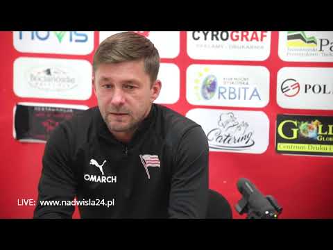 07.11.2021  LIVE: Konferencja prasowa po meczu Siarki Tarnobrzeg z Cracovią Kraków II