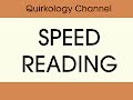 Speed Reading
