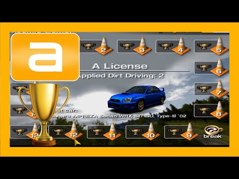 Gran Turismo 4 | A Licence - 100% Gold + Prize Cars!