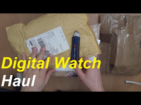 Digital Watch Haul - Ep 92 - Vintage Digital Watches