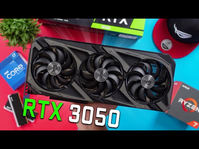 Card màn hình Asus ROG STRIX RTX 3050 8GB GAMING