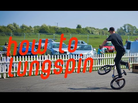 HOW TO FLATLAND BMX | LUNGSPIN