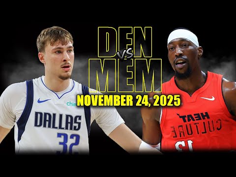 Dallas Mavericks vs Miami Heat Full Game Highlights - November 24, 2025 | NBA Season