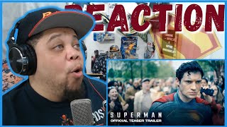 SUPERMAN | OFFICIAL TEASER TRAILER | REACTION | NONPFIXION
