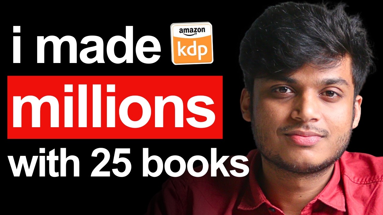 $2.4 MILLION with ONLY 25 Books - INSANE Amazon KDP Success Story