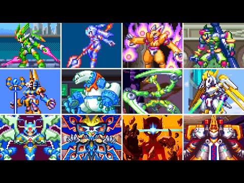 Mega Man Zero Series - All Bosses (No Damage) [2002 - 2025]