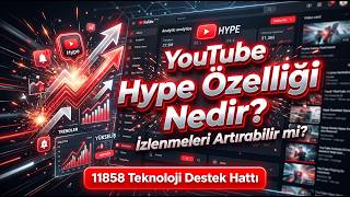 YouTube Hype Özelliği Nedir? Nasıl Kullanılır? Videolarınızı Büyütecek Yeni Sist