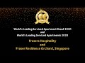Frasers Hospitality & Fraser Residence Orchard, Singapore