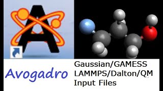 Avogadro for Input File Generation
