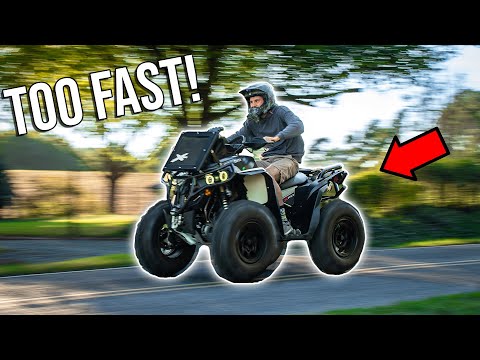 YouTube video about: Can am 1000 renegade top speed?