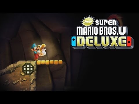 New Super Mario Bros. U Deluxe - Fire Snake Cavern [Layer-Cake Desert-3] Nintendo Switch Video