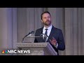 Jason Carter delivers moving tribute to his late grandfather Jimmy Carter