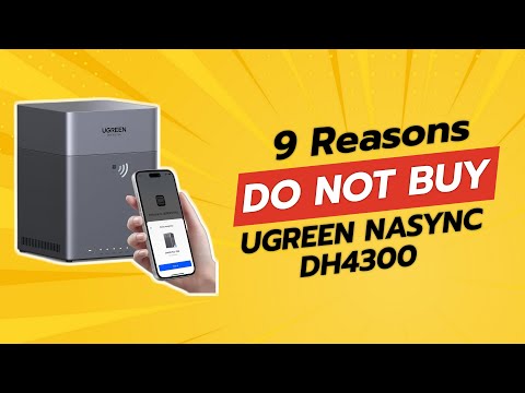UGREEN NASYNC DH4300 Plus 4-Bay NAS Review | 9 Reasons Not To Buy 🚫💾