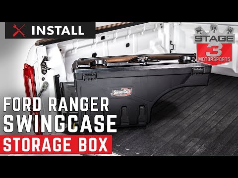 2019-2023 Ranger Undercover Swing Case Storage Box Install