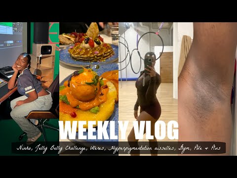 WEEKLY VLOG: Ninho, Jelly Belly Challenge, Ulères, Hyperpigmentation Aisselles, Gym, Pôle & Plus