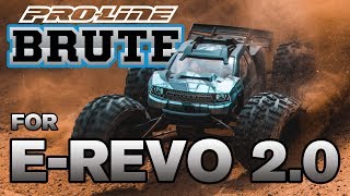 Pro-Line karosérie 1:8 Brute čirá (E-Revo 2)