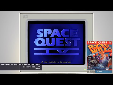 Space Quest IV: Roger Wilco and the Time Rippers - Sierra On-Line, 1991 - IBM/PC (4K)