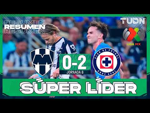 Highlights and goals - Monterrey 0-2 Cruz Azul | Liga MX - Matchday 8 Clausura 2026 | TUDN