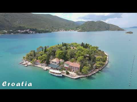 Dalmatia - Croatia by drone 4k