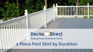 2 Piece Post Skirt by Durables