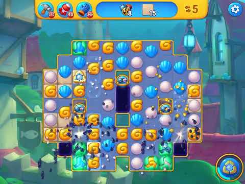 Fishdom level 5961 no boosters フィッシュダム ノーマル [Friend's]