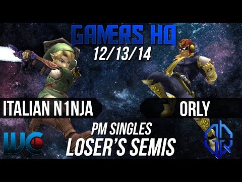 GHQ Smash Monthly - ORLY (Falcon) vs. ITALIAN N1NJA (Link) PM Loser's Semis
