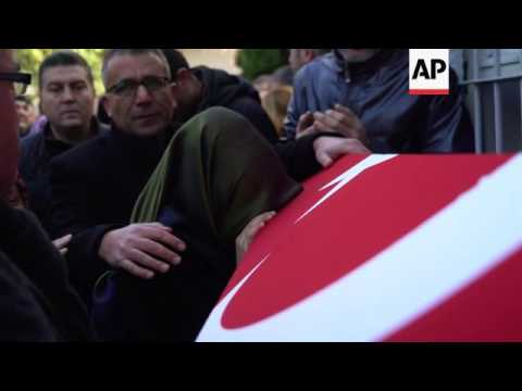 Funeral of victim of Turkey nightclub attack