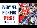 Brady Quinn and Pete Prisco make EVERY WEEK 3 NFL Pick | CBS Sports HQ