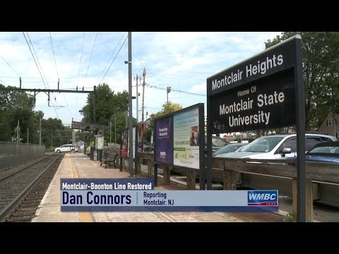 NJ Montclair–Boonton Railroad Line Restored
