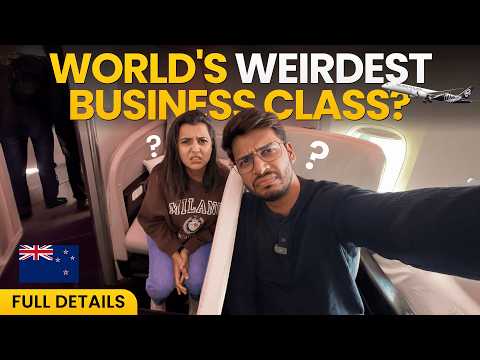 10 Hours In Air New Zealand Business Class - Full Review | From Auckland to Singapore