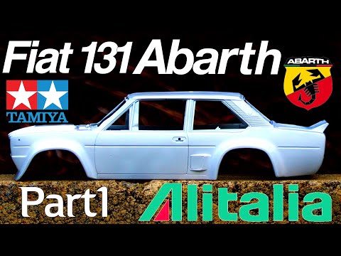 Tamiya - 1978 Fiat 131 Abarth (1/20 Scale) Part1