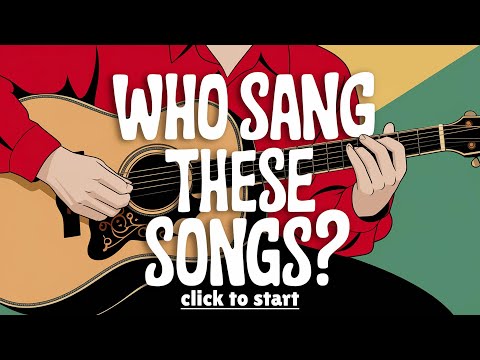 Who Sang These Songs?