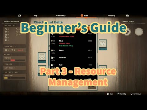 State of Decay 2 Juggernaut Edition Beginner's Guide and Walkthrough - Part 3 - Resource Management