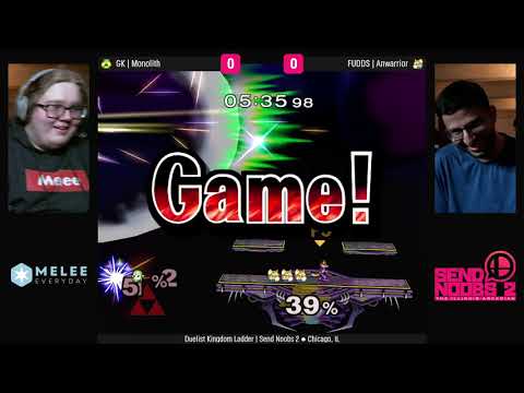 Send Noobs 2 - Duelist Kingdom Ladder - (Marth/Sheik) GK | Monolith vs FUDDS | Anwarrior (Fox)