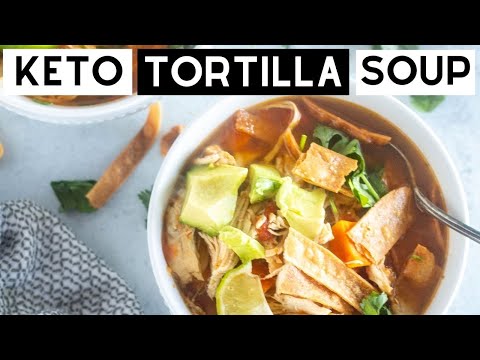 Keto Chicken Tortilla Soup {Instant Pot, Slow Cooker, or Stovetop!}