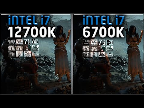 Intel i7 12700K vs i7 6700K Benchmarks – 15 Tests 🔥