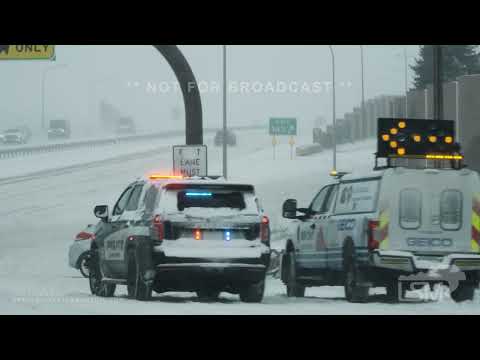 02-15-2023 Colorado Springs, Colorado - Winter Storm