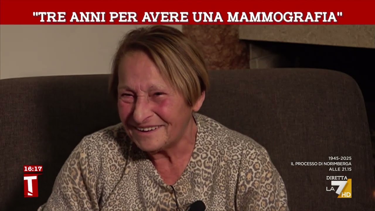 "Tre anni per avere una mammografia"