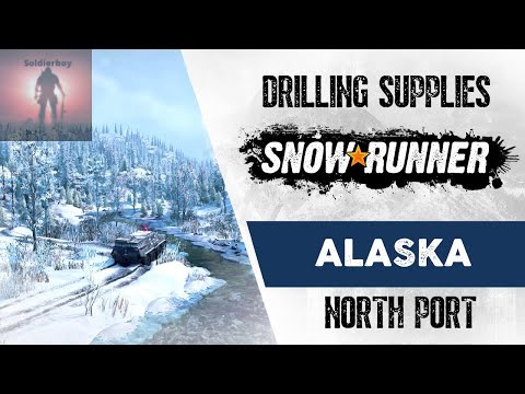 Drilling Supplies, PS5 SnowRunner, Alaska Ep3
