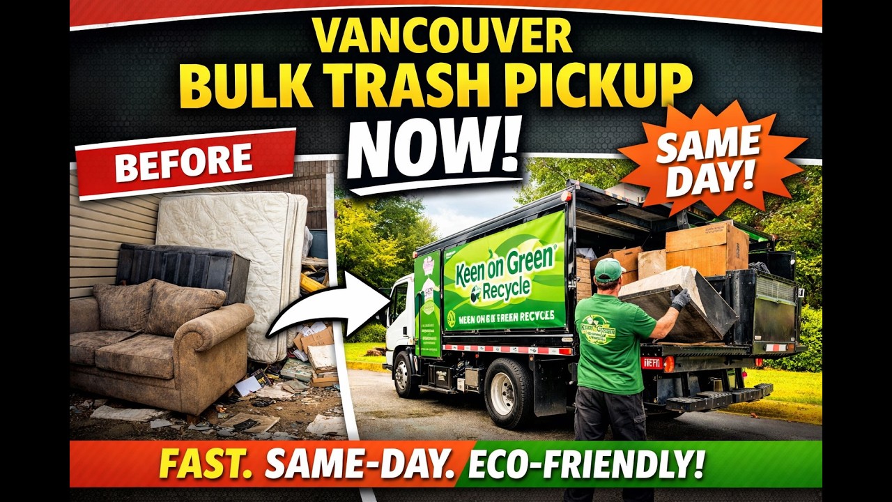 Bulk Trash Pickup Vancouver | Same-Day Junk Removal Service