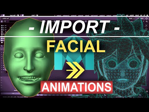 Import FACIAL Animations to MAYA - (Rokoko)