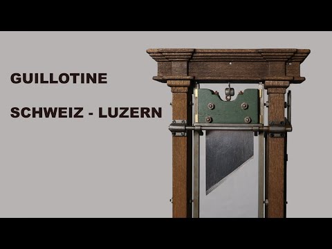 FALLBEIL, GUILLOTINE – SCHWEIZ, LUZERN