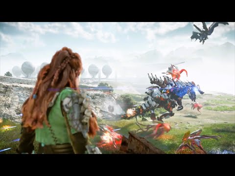 HORIZON FORBIDDEN WEST Final Battle - Team ALOY vs Far Zenith (100% Full Walkthrough) | PS4